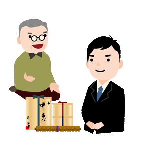 挨拶の画像